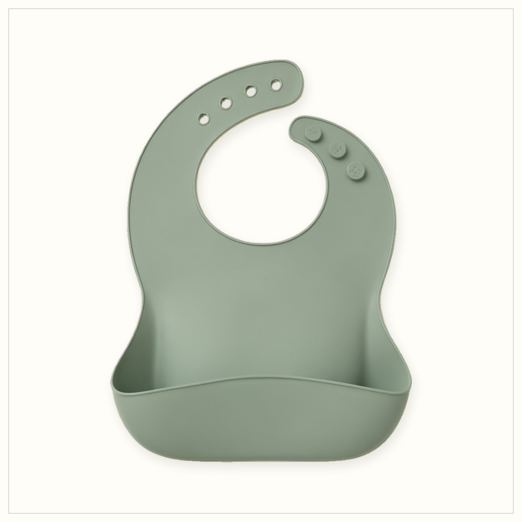 Catch-Pocket Feeding Bib — product view