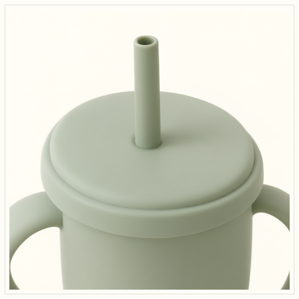 Two-Handle Straw Cup — product view
