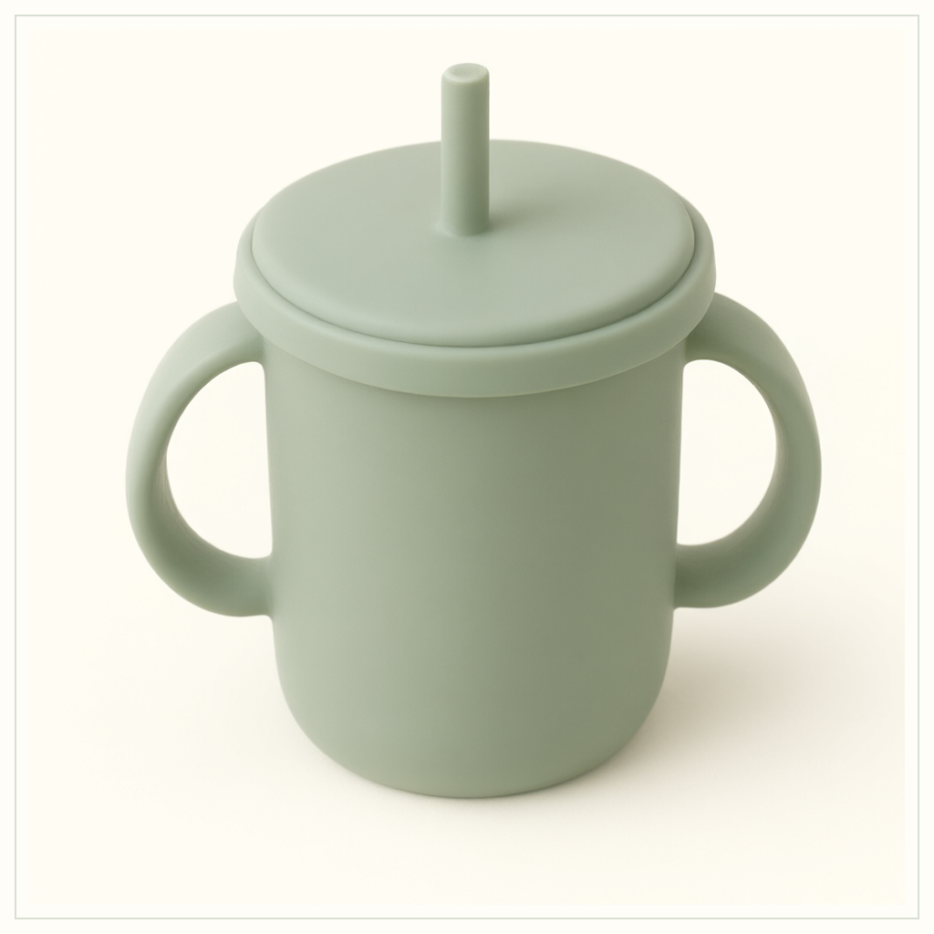Two-Handle Straw Cup — product view