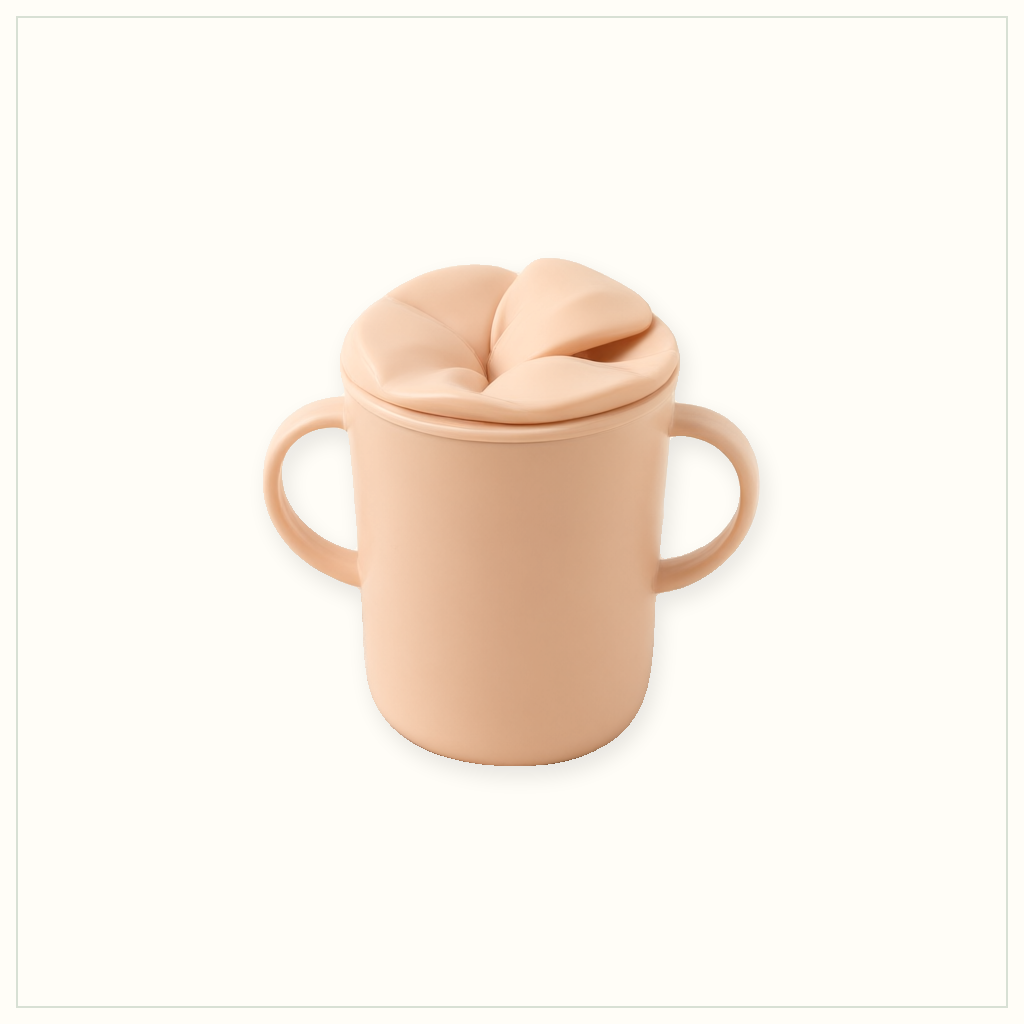 Petal-Lid Snack Cup — product view