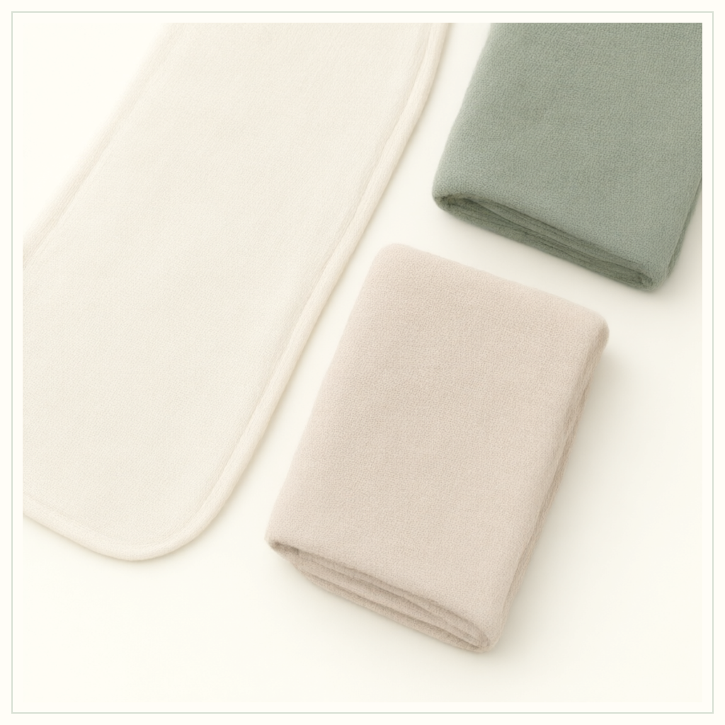 Burp Cloth Trio — product view