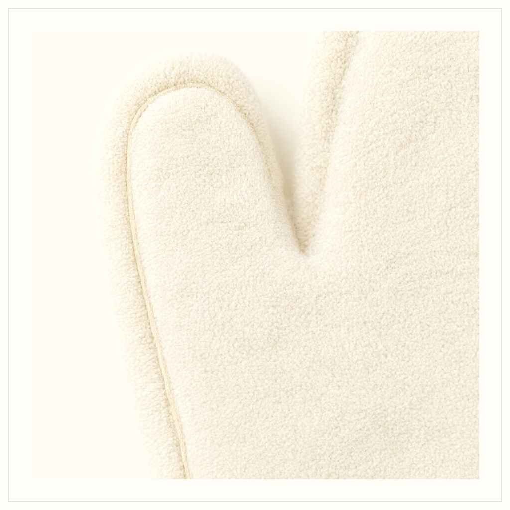 Looped Bath Mitt — product view