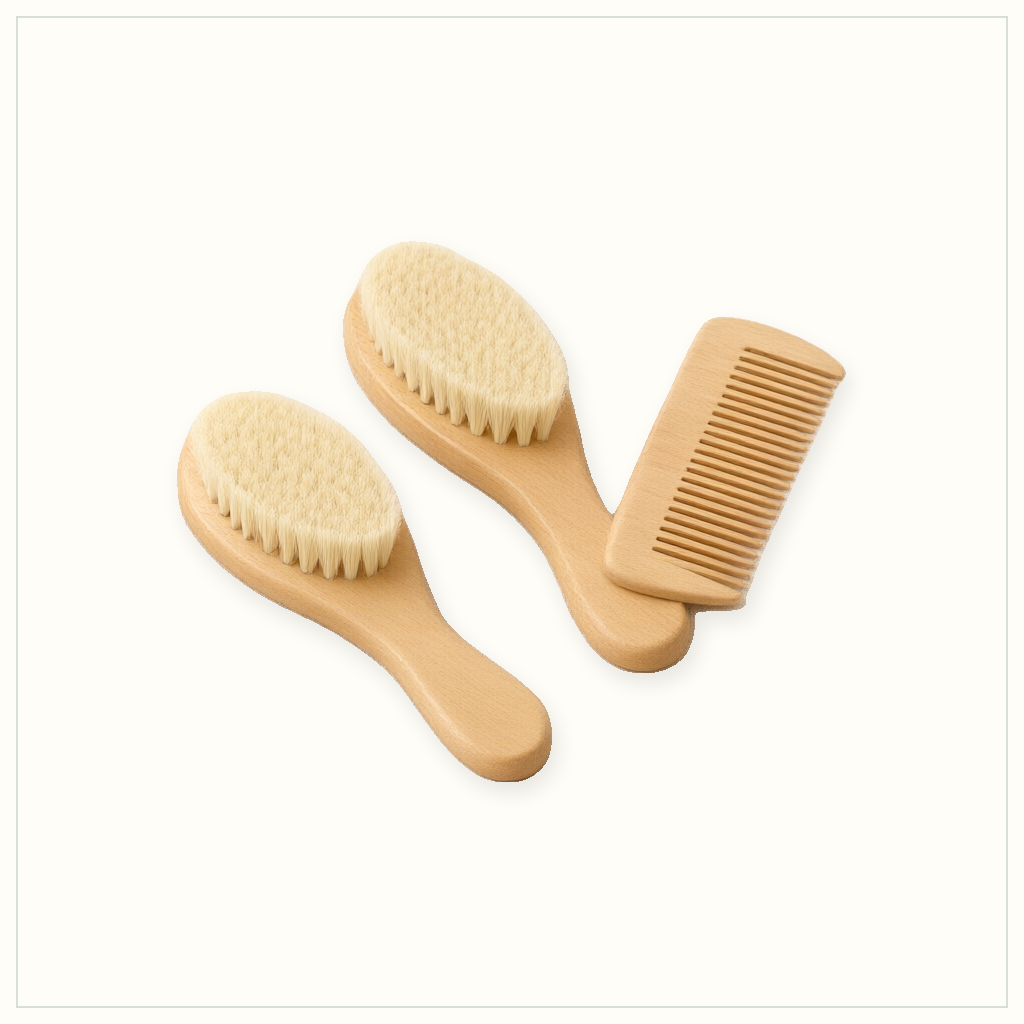Baby Brush & Comb Set — product view