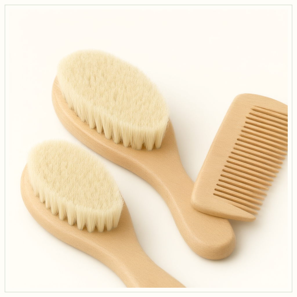 Baby Brush & Comb Set — product view