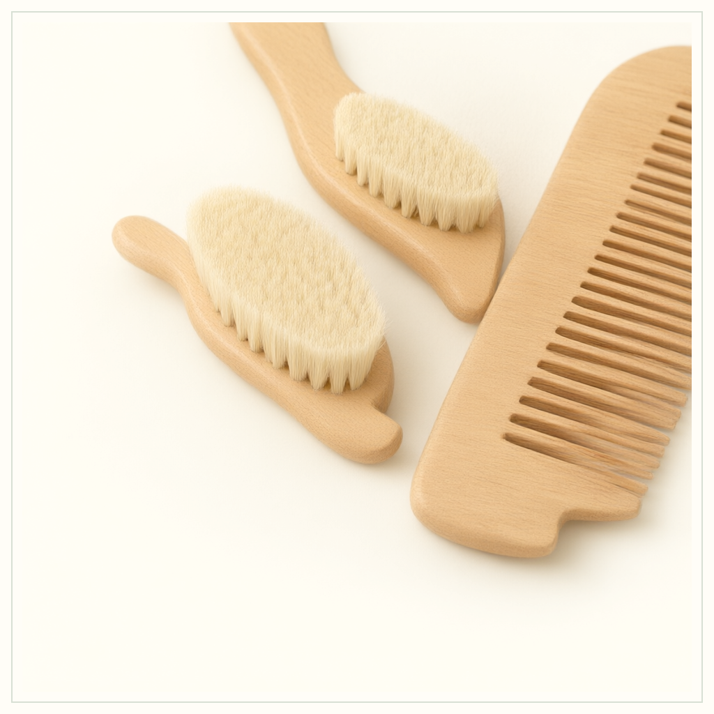 Baby Brush & Comb Set — product view