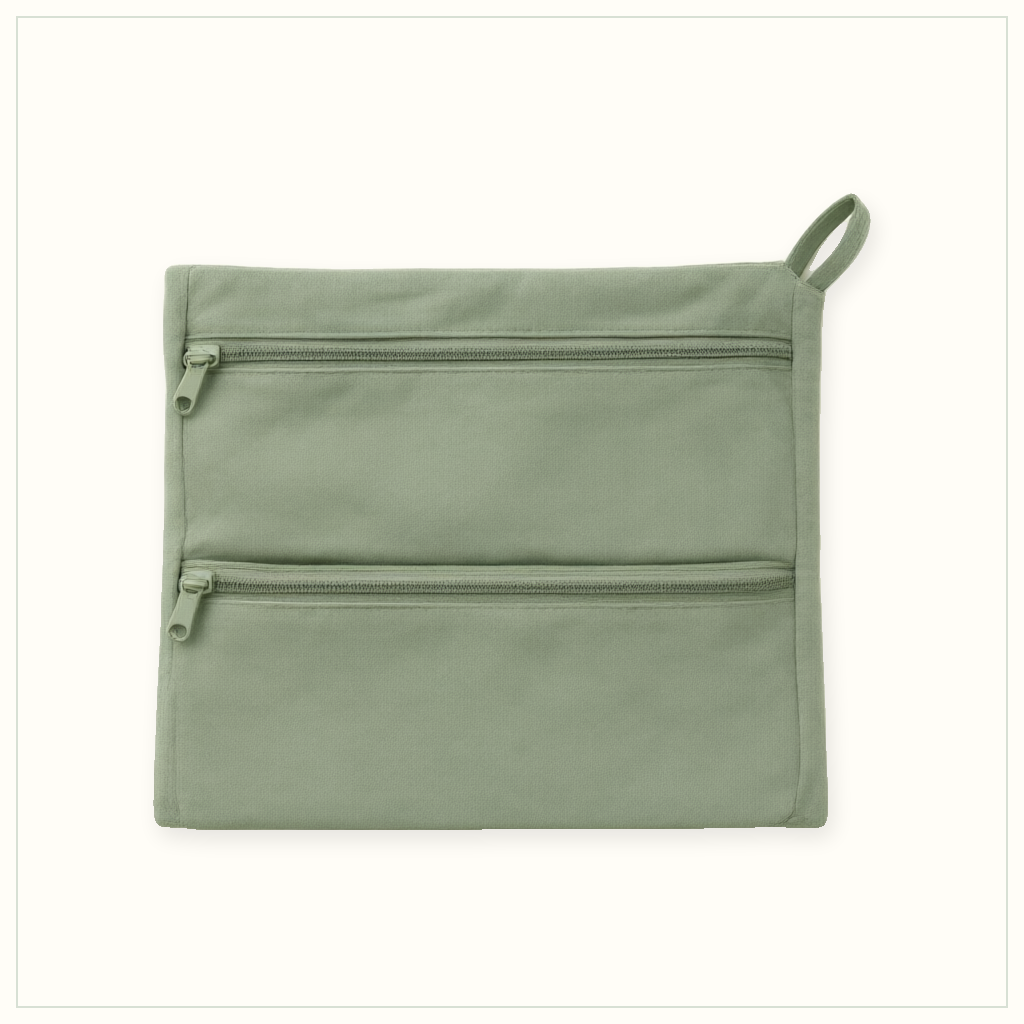 Dual-Zip Organizer Bag — product view