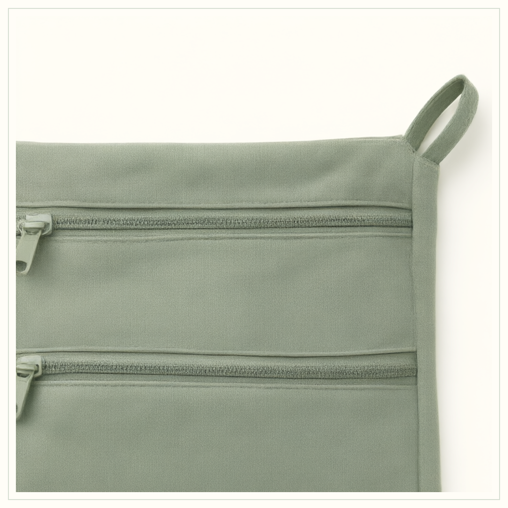 Dual-Zip Organizer Bag — product view