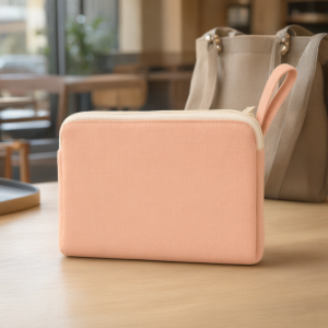 Wristlet Essentials Pouch — in use