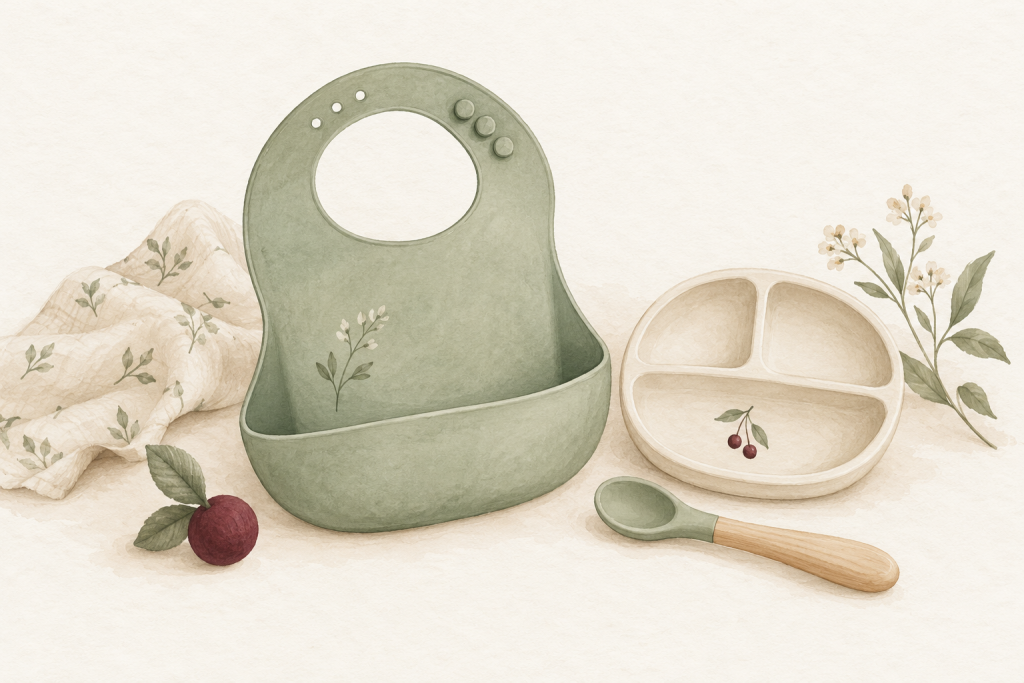 Mealtime essentials illustration